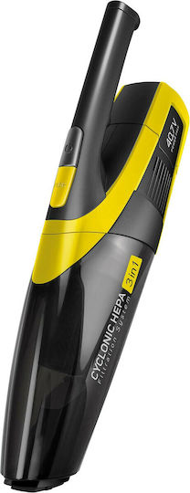 Sencor Rechargeable 2 in 1 Stick & Handheld Vacuum 40.7V Yellow SVC 0741YL