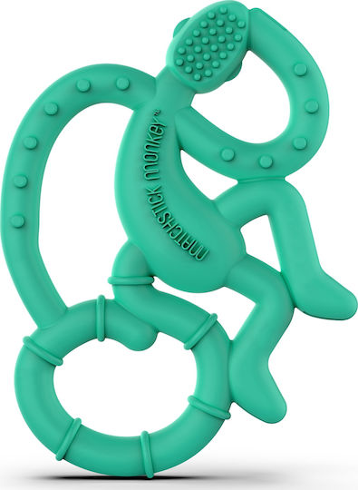 Matchstick Monkey Dancing Monkey Teething Ring BPA Free Silicone for 0 m+