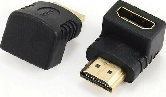 Cablexpert A-HDMI90-FML Μετατροπέας HDMI male σε HDMI female