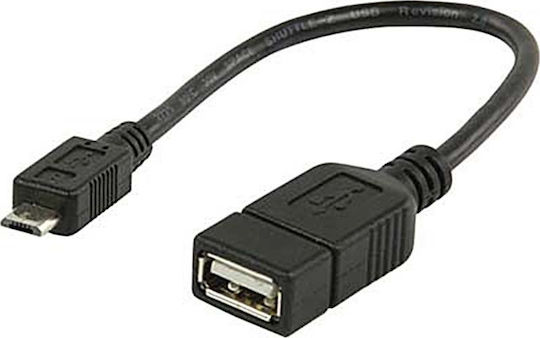 Valueline VLMP 60515 B0.20 Конвертор micro USB мъжки към USB-A женски 1 брой