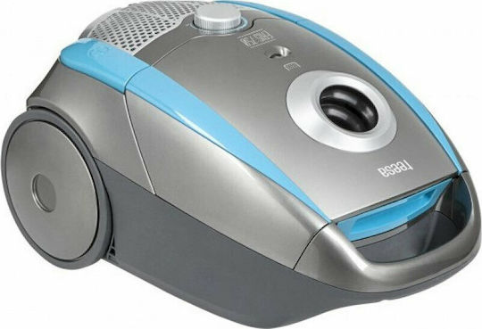 Teesa Eris 750 Ηλεκτρική Σκούπα 750W με Σακούλα 2lt Γαλάζια