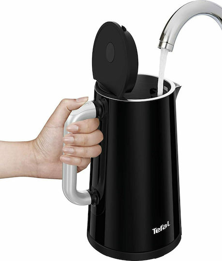 Tefal Smart'n Light Reisekessel 1.7Es 1800W Schwarz