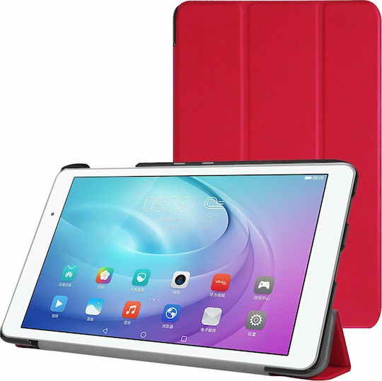 Tri-Fold Flip Cover Κόκκινη (Universal 10")