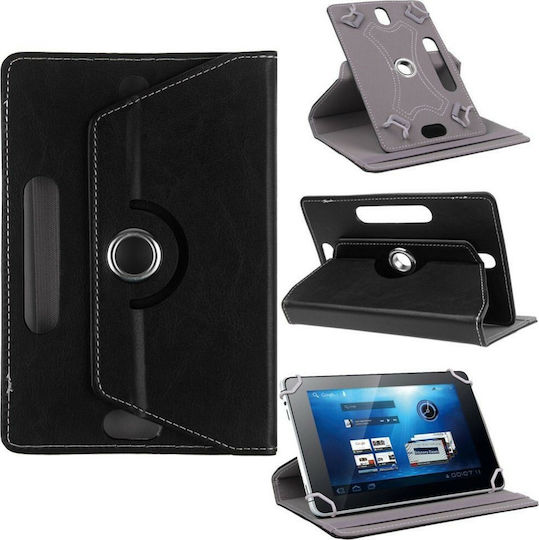 Rotating Flip Cover Μαύρη (Universal 9")