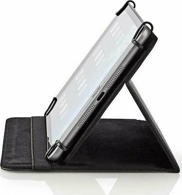 Nedis TCVR7100BK Flip Cover Synthetic Leather / Plastic Black (Universal 7") TCVR7100BK