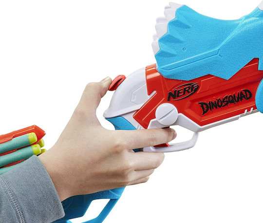 Nerf Launcher Dinosquad for 8+ years old years Tricerablast