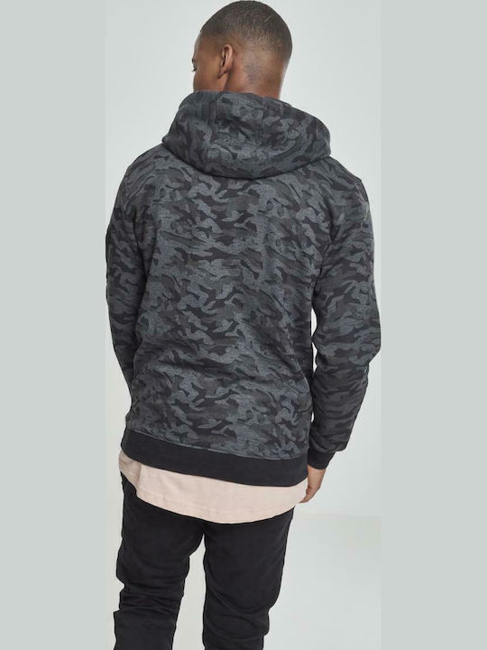 Φούτερ με Κουκούλα Dark Camo
