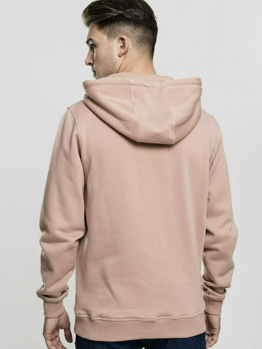 Urban Classics TB1592 Men's Sweatshirt with Hood and Pockets Amber Rose