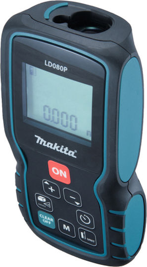 Makita Laser Distance Meter LD080PI with Range up to 80m