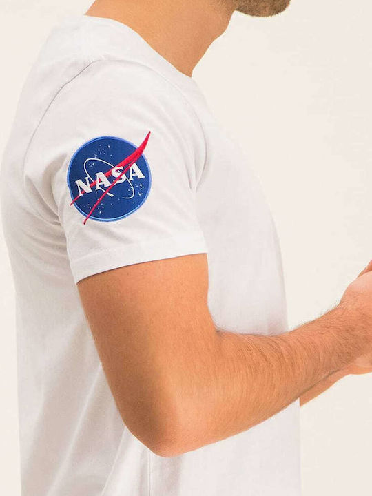 NASA T-shirt Λευκό