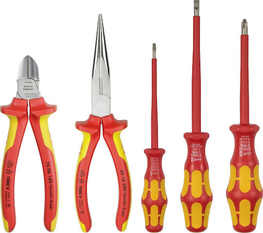 Knipex 00 20 13 Σετ Εργαλεία Χειρός 5τμχ