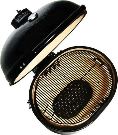 Primo Grills Ceramic Charcoal Grill Kamado With Lid and Thermometer 38x38cm