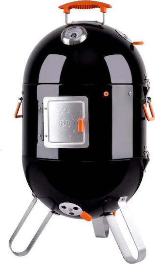 Proq Frontier Elite 2014 Φορητή Ψησταριά Κάρβουνου Kettle με Καπάκι, Θερμόμετρο και Καπνιστήρι 43x43εκ.
