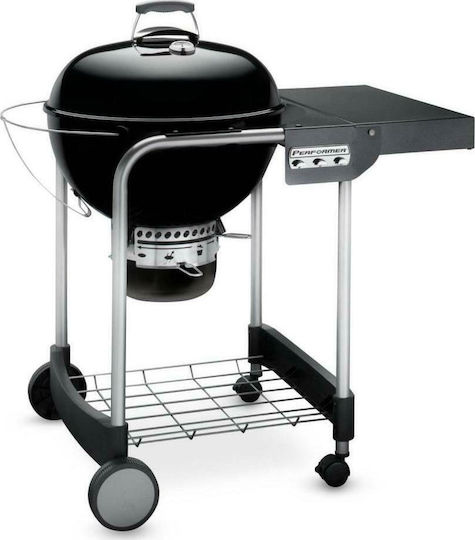 Weber Performer GBS Stainless steel Charcoal Grill Kettle with Lid and Thermometer 57cmx57cm