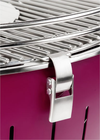 LotusGrill G435 XL Ανοξείδωτη Φορητή Ψησταριά Κάρβουνου 40.5x40.5εκ.
