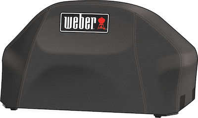 Weber Grill Cover Black Compatible with the Pulse 1000 from Polyester with UV Protection 35.9x52.8x63cm