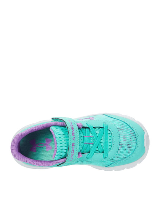 Assert 8 Kids Sports Shoes Running with Hoop & Loop Closure Green