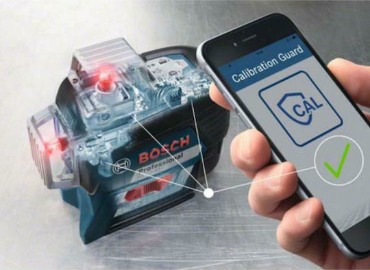 Bosch GLL 3-80 C Professional Self-leveling Linear Laser Level Red Beam 12V with Working Range 30m