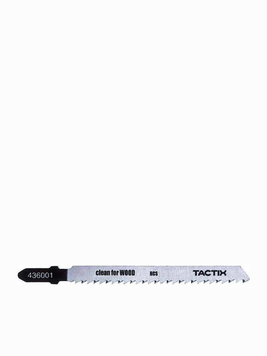 Tactix 436001 Lamele cu dinte fin pentru lemn 100mm 5buc