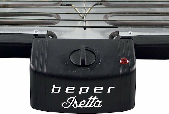 Beper Tabletop Grătar Electric Grătar 2000W cu Termostat Reglabil 37bucx21buccm