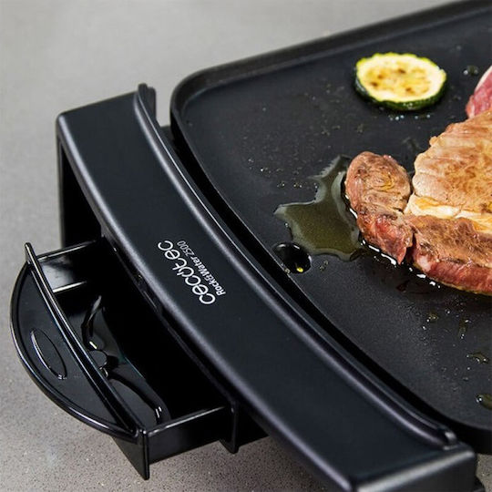 Cecotec Black&Water 2500 Teppanyaki cu Termostat Reglabil 2150W 45x25cm.