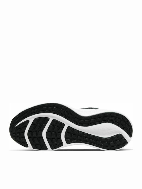 Downshifter Downshifter 10 Kids Sports Shoes Running with Hoop & Loop Closure Smoke Grey / Sunset Pulse / Black / White