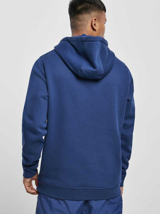 Starter ST071 Herren Sweatshirt mit Kapuze und Taschen Blue Night ST071-02782