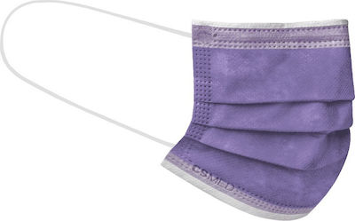 Siamidis Disposable Surgical Mask Type IIR Kids Purple 1pcs