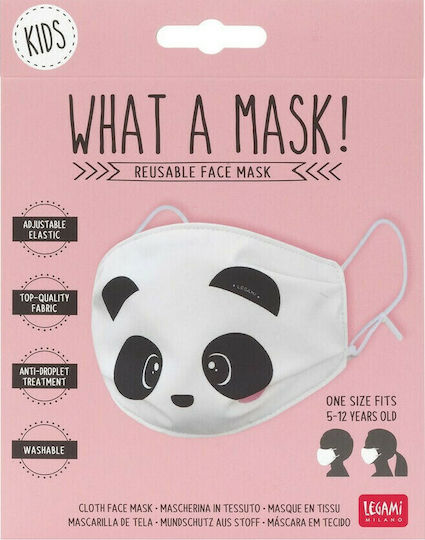 Legami Milano What A Mask Schutzmaske Stoff Weiß MABA0003 1Stück