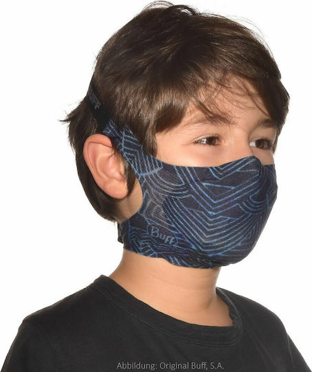 Buff Kasai Маска за защита Тъканна за деца Тъмносин 126642.779 1бр