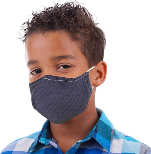 Eco Chic Face Cover Mini Black Disrupted Cubes 1τμχ