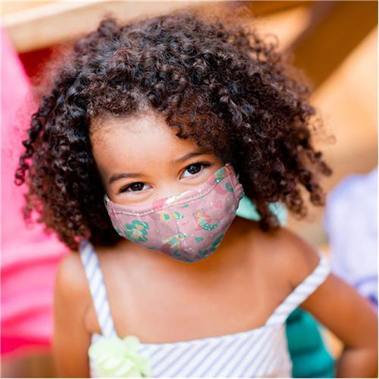 Stephen Joseph Cloth Face Mask Kids Pink SJ122228 1pcs