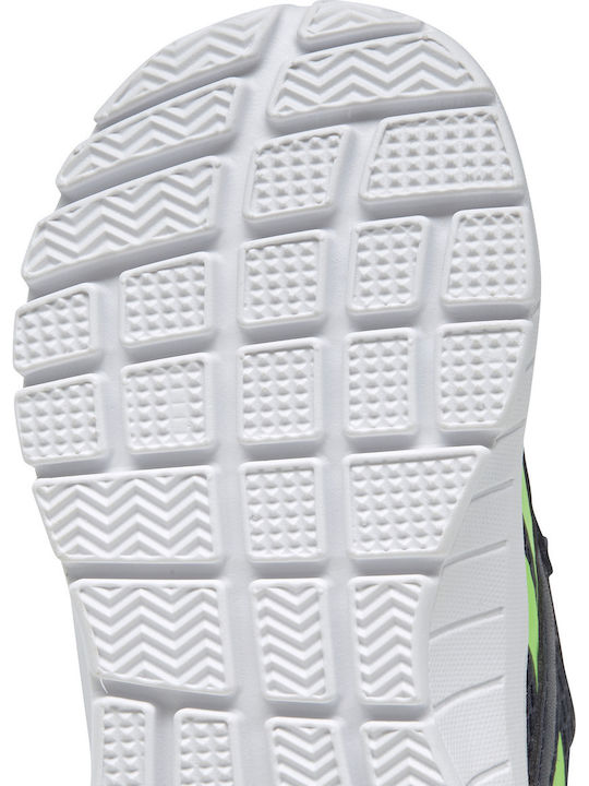 XT Sprinter Shoes Kids Sports Shoes Running with Hoop & Loop Closure Collegiate Navy / Solar Yellow / White