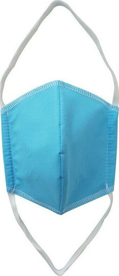 Kikka Boo Cotton Washable Protective Mask Protective Mask Fabric Blue 4110911002 1pcs