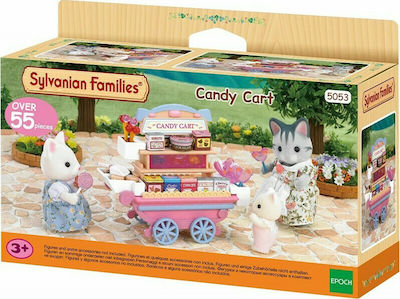 Epoch Toys Miniature Toy Candy Cart Sylvanian Families for 3+ Years 20cm.