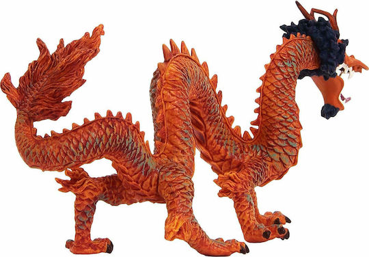 Plastoy Miniature Toy The Red Chinese Dragon