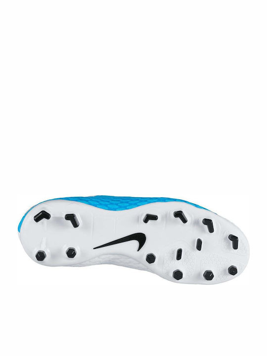Παιδικά Ποδοσφαιρικά Παπούτσια Hypervenom Phelon III με Τάπες Τιρκουάζ