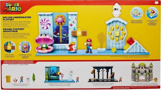 Jakks Pacific Super Mario Deluxe Underwater Playset for 3+ Years (Miscellaneous Designs)