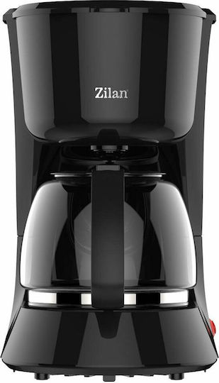 Zilan Καφετιέρα Φίλτρου 800W Black