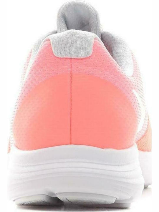 Revolution Revolution 3 SE GS Kids Sports Shoes Running with Laces Lava Glow / White / Pure Platinum