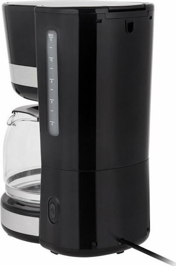 Teesa Aroma 100 Filter Coffee Machine 1000W Black
