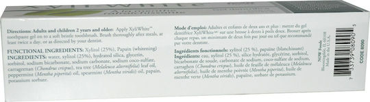 Now Foods Xyli White Toothpaste Fluoride Free 181ml