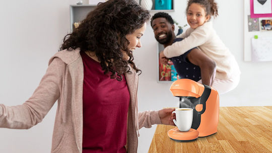 Bosch Style Pod Coffee Machine Tassimo Pressure 3.3bar Apricot