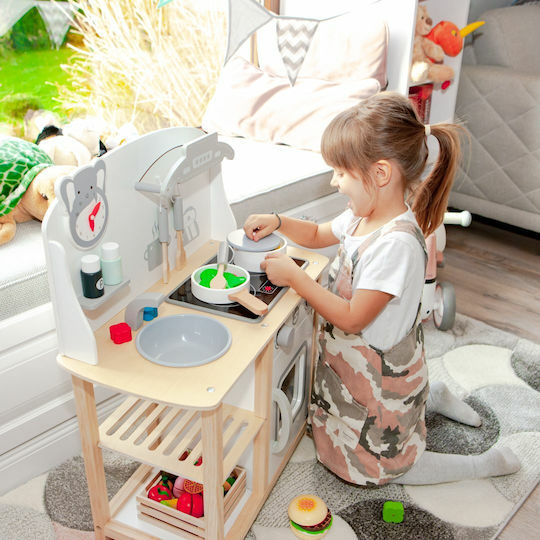 Ecotoys Детска Кухня от Дърво за 3+ Години