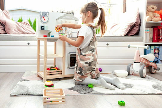 Ecotoys Детска Кухня от Дърво за 3+ Години