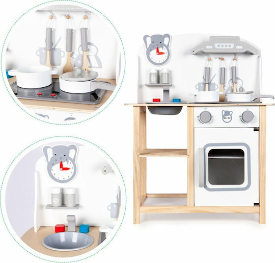 Ecotoys Детска Кухня от Дърво за 3+ Години