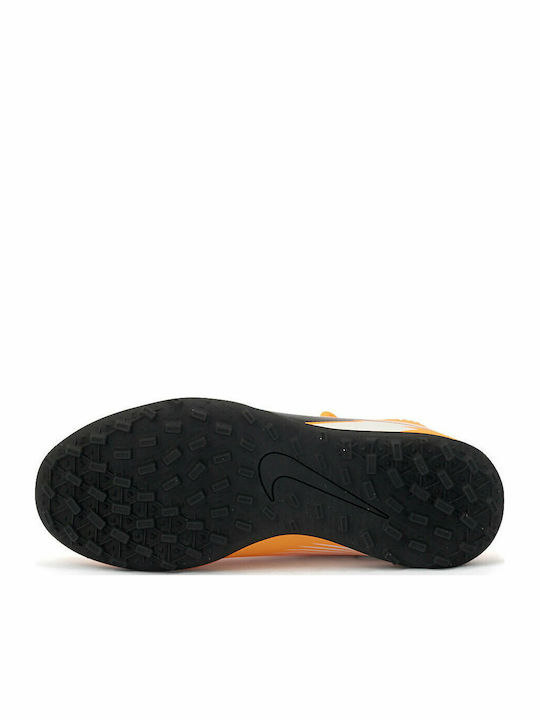 Superfly 7 Club TF Kids Turf Soccer Shoes with Sock Yellow