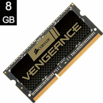 Corsair 8GB DDR3 RAM με Ταχύτητα 1600 για Laptop