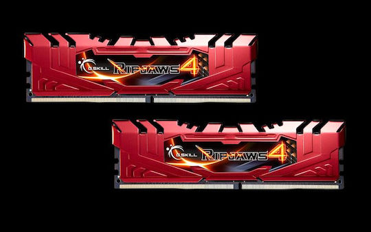 G.Skill Ripjaws 4 8GB DDR4 RAM с 2 модула (2x4GB) и Скорост 2666 за Настолен компютър