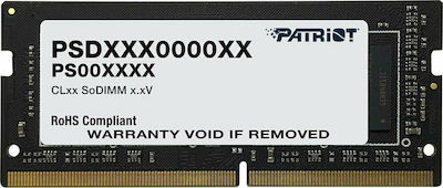 Patriot Signature 16GB DDR4 RAM mit Geschwindigkeit 3200 für Laptop